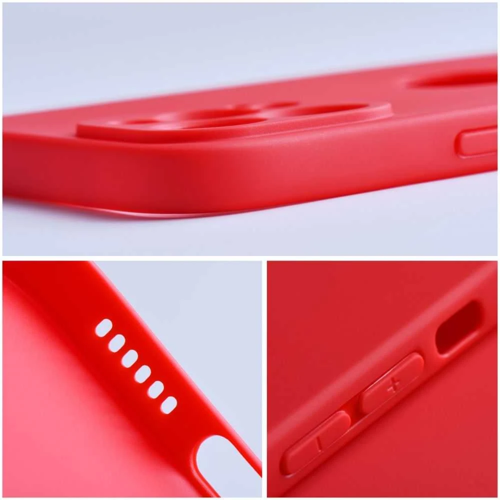 Oem Originalus „iPhone 16e“ (SE 4 2025) / 17e dėklas, minkštas, raudonas