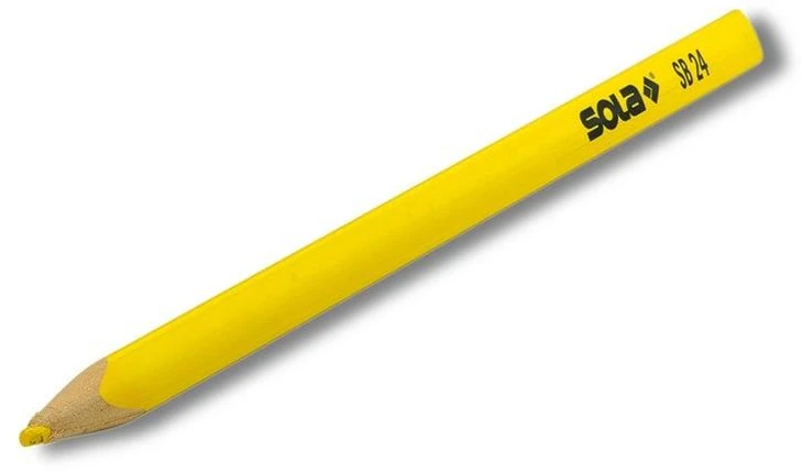 Žymėjimo pieštukas Sola, geltonas, 24 cm