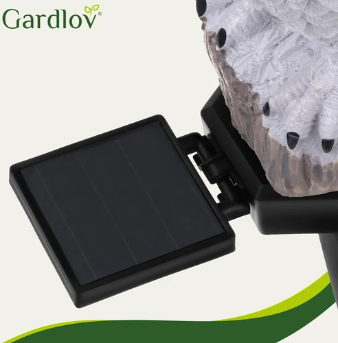Solar garden lamp - owl Gardlov 23847