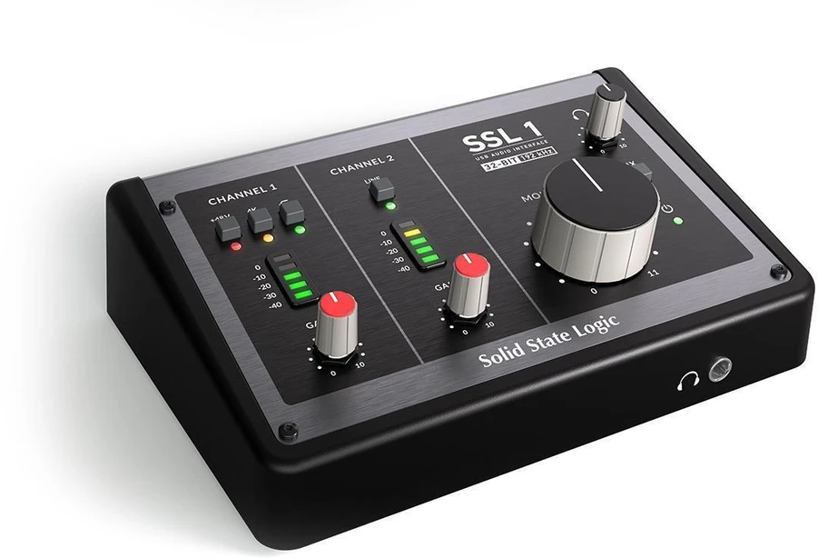 Solid State Logic SSL 1 - USB-C audio interface with 2 inputs and 2 outputs