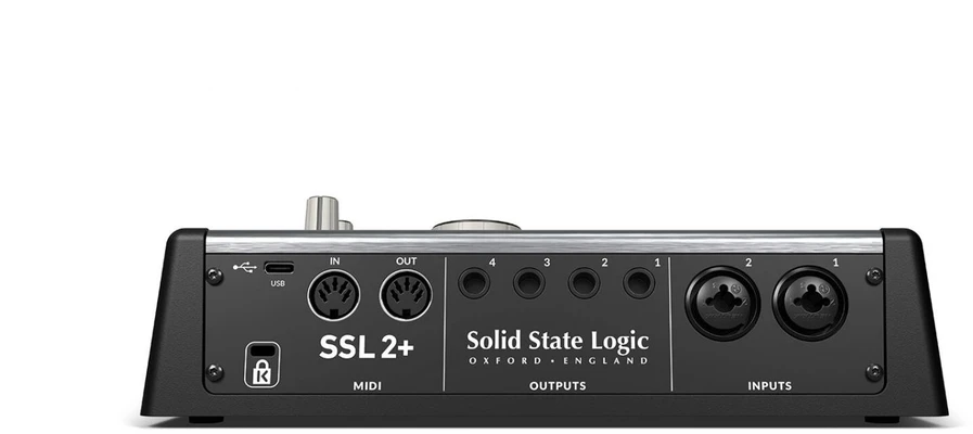 Solid State Logic SSL2+ MKII - Interfaz de audio USB-C 2x2