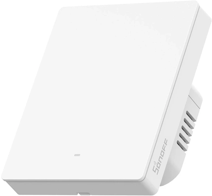 Sonoff SwitchMan ZBM5 Zigbee jungiklis 1 klavišo, baltas 80W