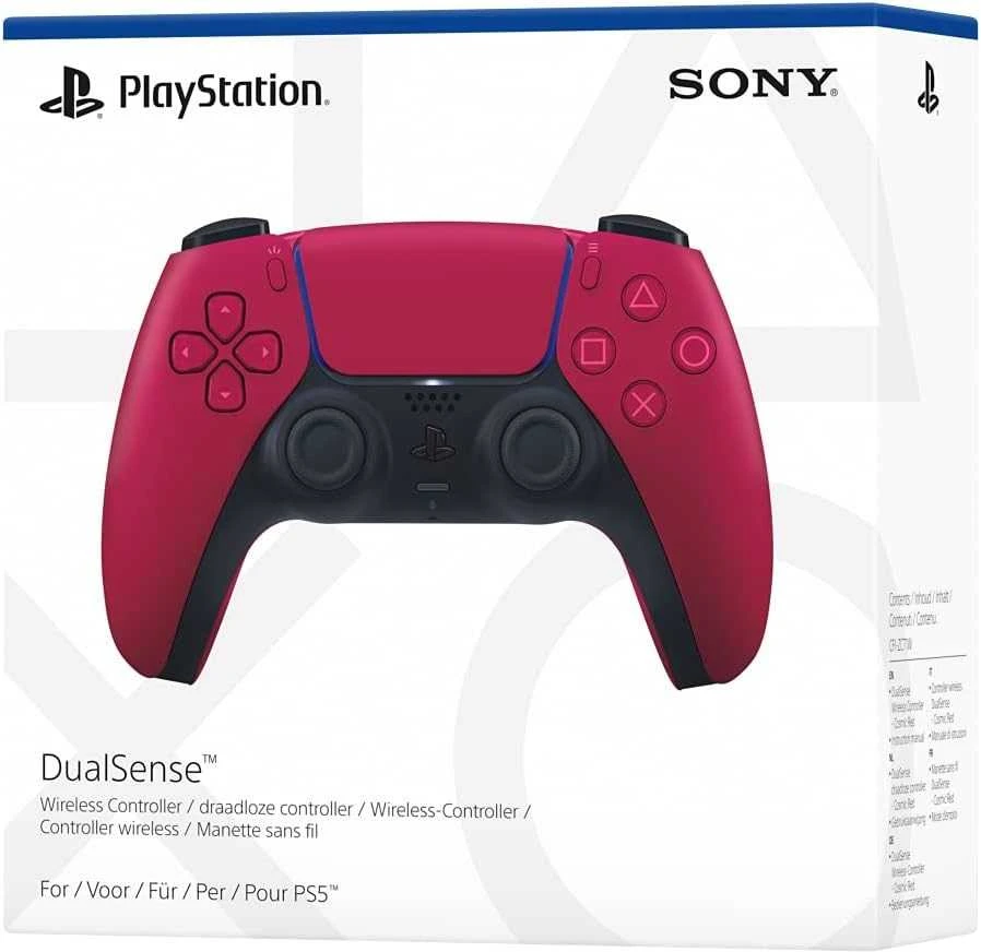 Sony „DualSense PS5“ belaidis valdiklis, raudonas