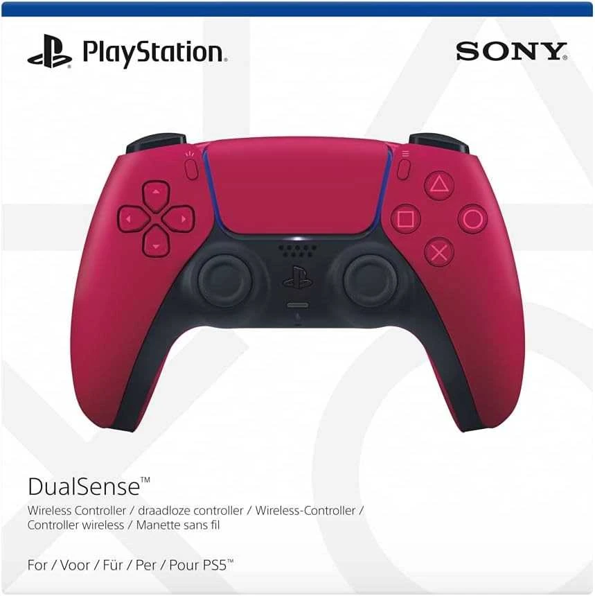 Sony „DualSense PS5“ belaidis valdiklis, raudonas