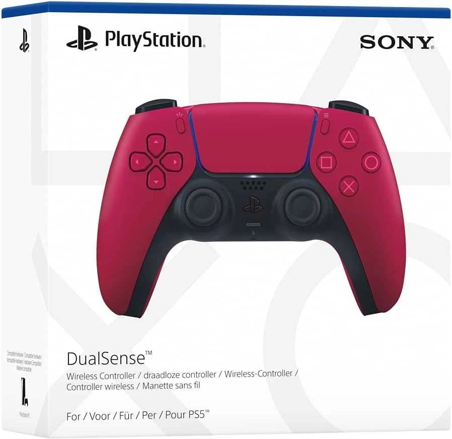 Sony „DualSense PS5“ belaidis valdiklis, raudonas