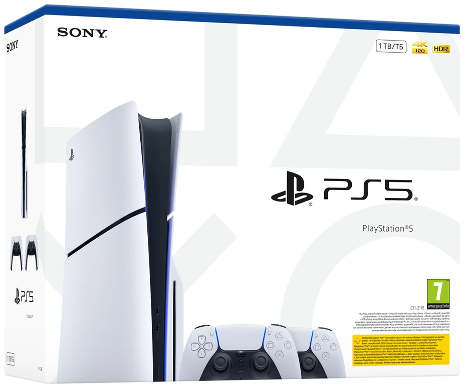 Sony Interactive Entertainment PS719022602 žaidimų konsolė 1 TB Wi-Fi Juoda, Balta