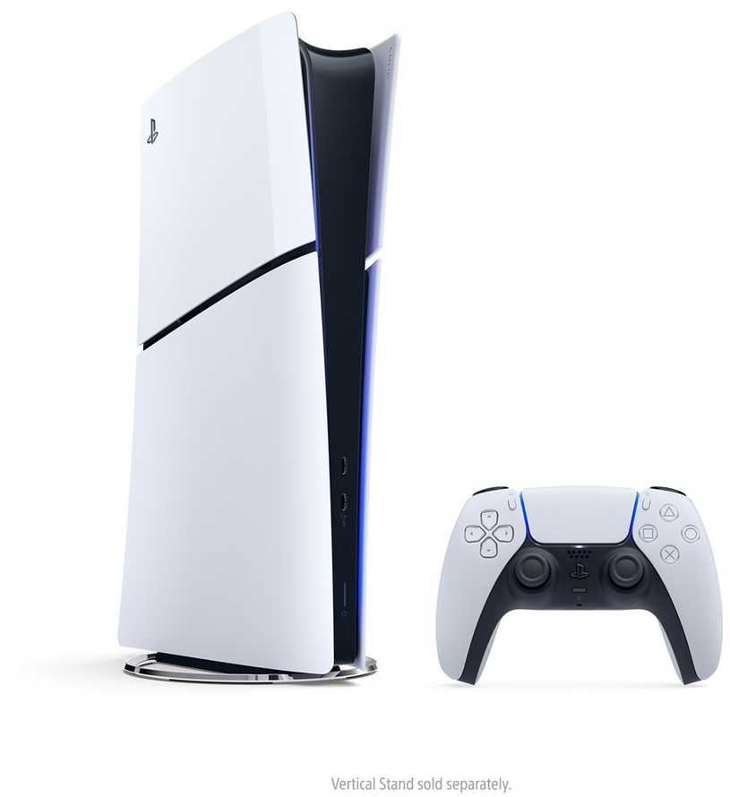Konsolė Sony PlayStation 5 Digital Slim Edition 1TB SSD Wi-Fi, Balta