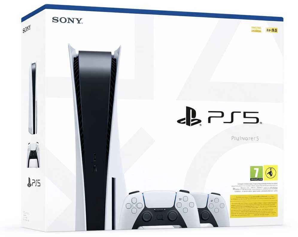 Sony PlayStation 5 Slim 1TB SSD Baltas, Juodas