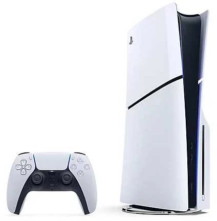 Sony PlayStation 5 Slim Disc Edition 1TB – Baltas