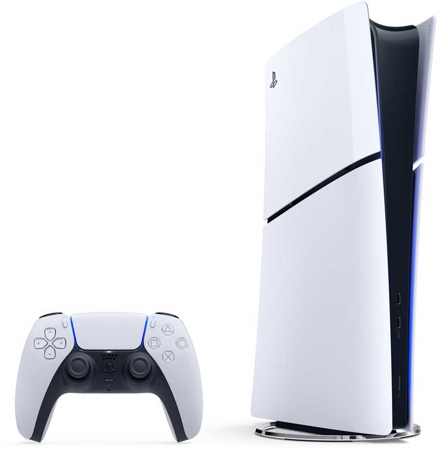 „Sony PlayStation 5 Digital Edition“ 825 GB + „Fortnite Flowering Chaos“ – Baltas