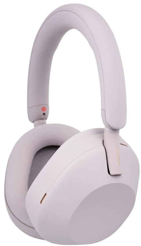 Belaidės ausinės Sony WH-1000XM5 su triukšmo slopinimo technologija, Sidabrinės