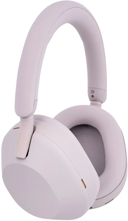 Belaidės ausinės Sony WH-1000XM5 su triukšmo slopinimo technologija, Sidabrinės
