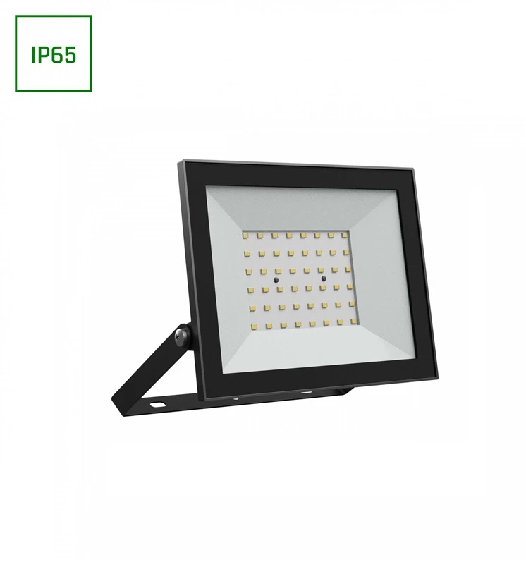 Spectrum PROŽEKTORIUS LAUKO LED 50W 230V NW IP65 Juodas