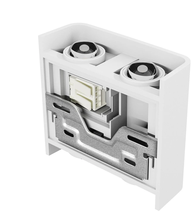 Sieninis šviestuvas Spectrum Sieninis lauko šviestuvas 4W, LED, CCT, 400lm, IP54, baltas