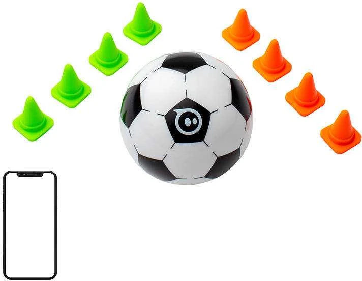 Sphero Mini Soccer | Football App-Enabled Robot M001SRW Baltas/ juodas