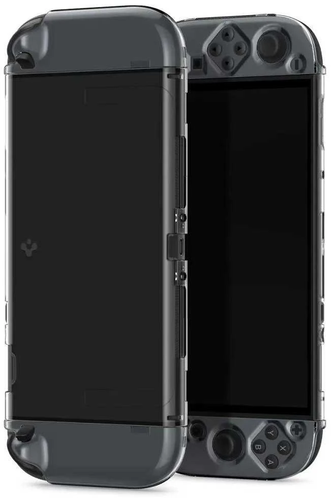 SPIGEN AIR FIT dėklas, skirtas NINTENDO Switch 2, krištolinio skaidrumo