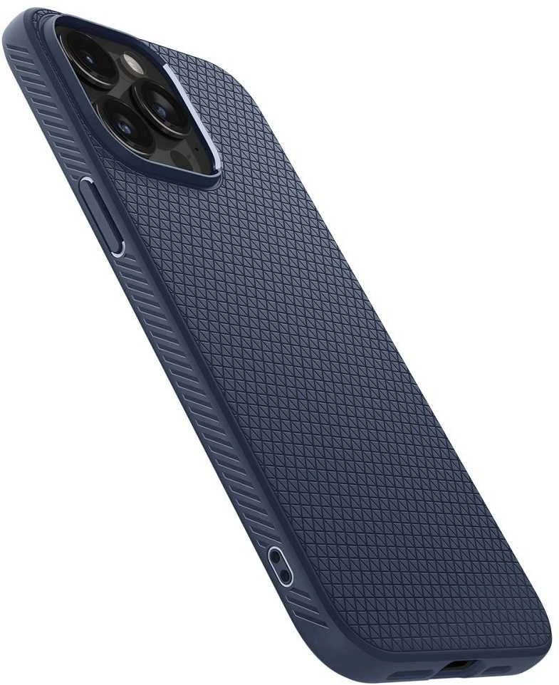 Dėklas SPIGEN LIQUID AIR IPHONE 15 PRO MAX NAVY Mėlynas