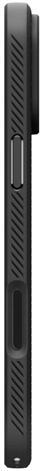 Dėklas Spigen Liquid Air Case for iPhone 18 Pro / 17 Pro - Matte Juodas