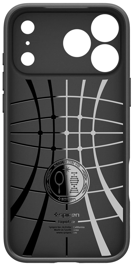 Dėklas Spigen Liquid Air Case for iPhone 18 Pro Max / 17 Pro Max - Matte Juodas