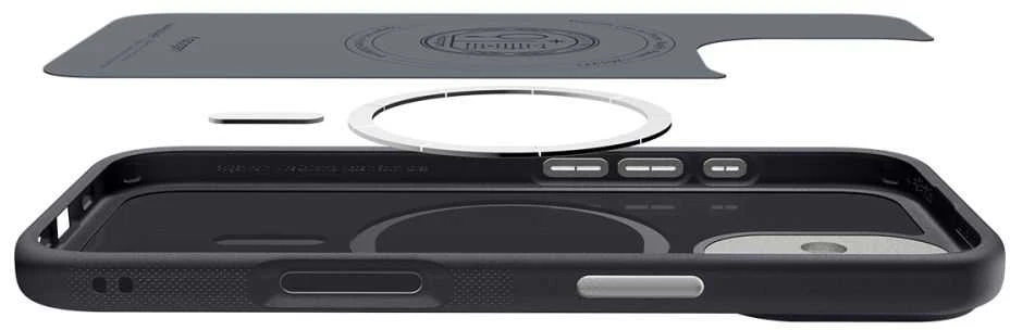 Spigen Nano Pop Mag Magsafe iPhone 17 juodas sesame