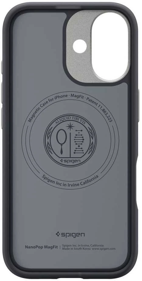 Spigen Nano Pop Mag Magsafe iPhone 17 juodas sesame