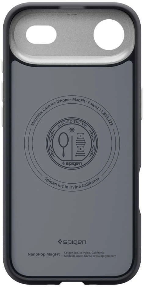 Dėklas Spigen Nano Pop MagSafe Case for iPhone Air - Juodas