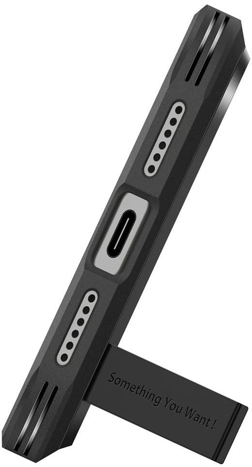 Dėklas Spigen Tough Armor MagSafe case for iPhone 18 Pro / 17 Pro - juodas
