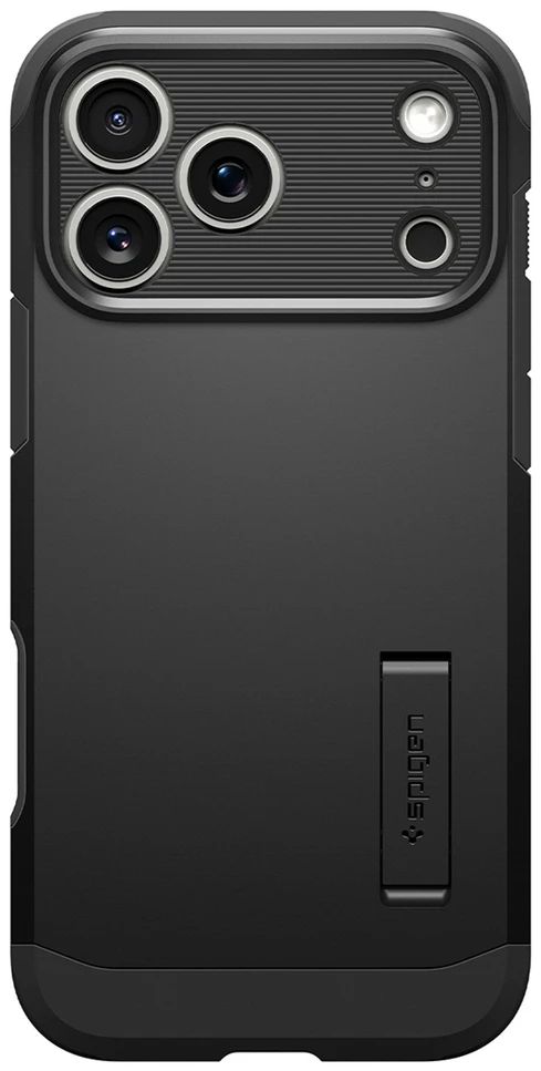Dėklas Spigen Tough Armor MagSafe case for iPhone 18 Pro / 17 Pro - juodas