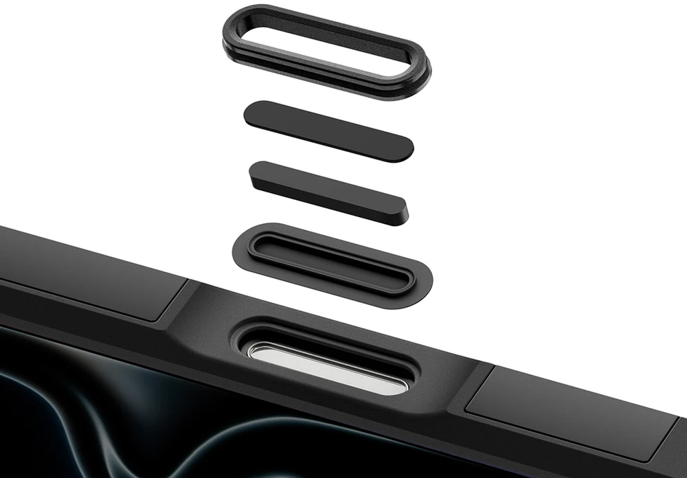 Spigen Tough Armor MagSafe dėklas iPhone 18 Pro / 17 Pro - juodas