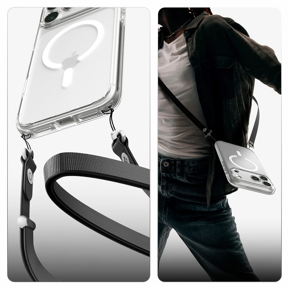Dėklas Spigen Ultra Hybrid MagSafe case for iPhone 18 Pro / 17 Pro - frost baltas