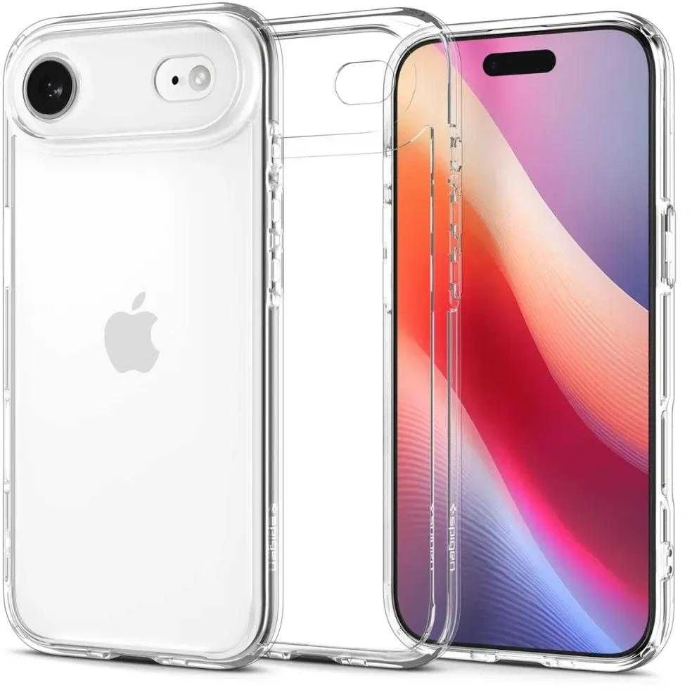 Spigen Ultra Hybrid dėklas skirtas Apple iPhone 17 Air – skaidrus