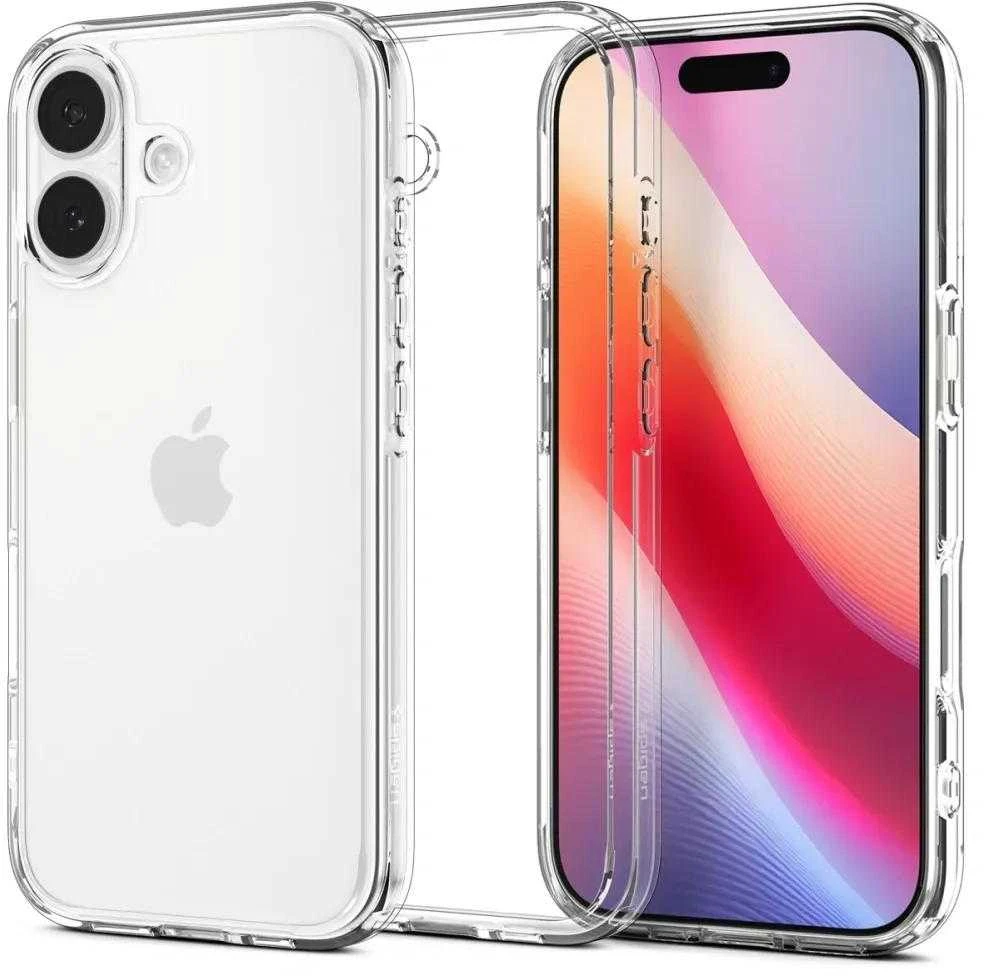 Spigen Ultra Hybrid dėklas skirtas Apple iPhone 17 – skaidrus