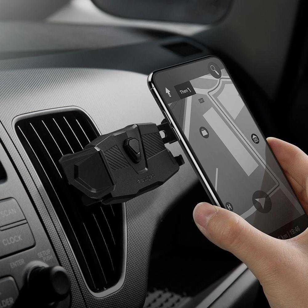 SPIGEN CLICK.R VENT AUTOMOBILIŲ MONTUVAS Juodas