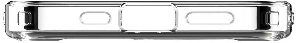 Dėklas Spigen Crystal Hybrid MagSafe, skaidriai baltas - iPhone 16e