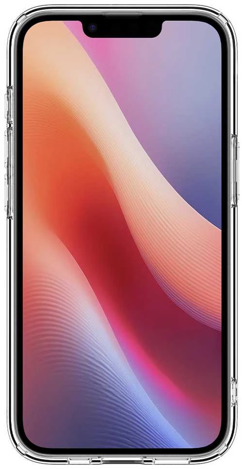 Dėklas Spigen Crystal Hybrid MagSafe, skaidriai baltas - iPhone 16e
