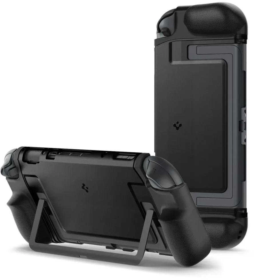 Dėklas Spigen Dual Grip na Nintendo Switch 2 - juoda