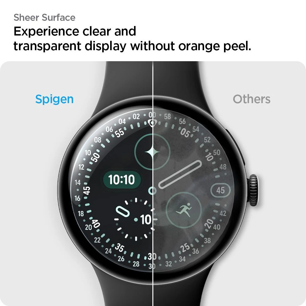 „Spigen EliteShield EZ Fit 2“ pakuotė – „Google Pixel Watch 4/3“ (41 mm)