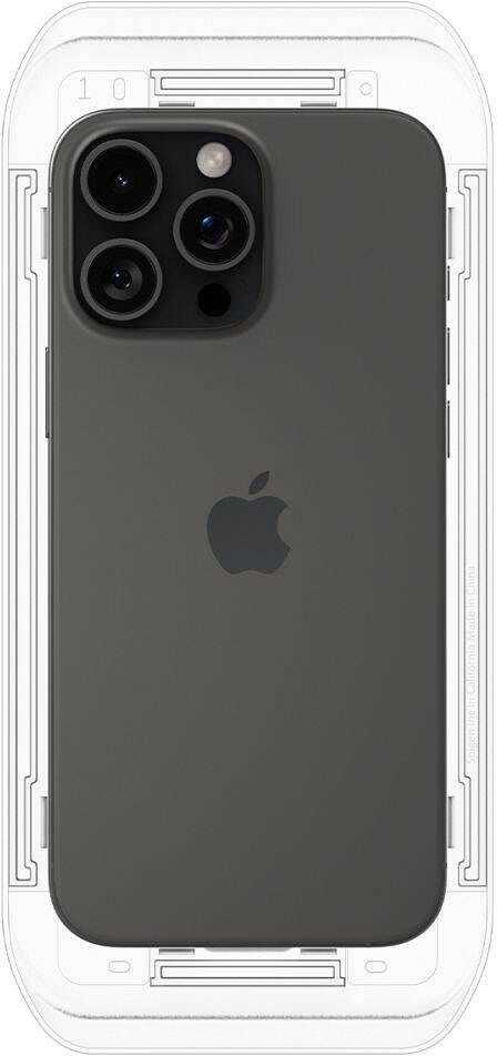 „Spigen Glass tR EZ Fit HD“ 1 vnt., skaidrus – „Apple iPhone 16 Pro Max“