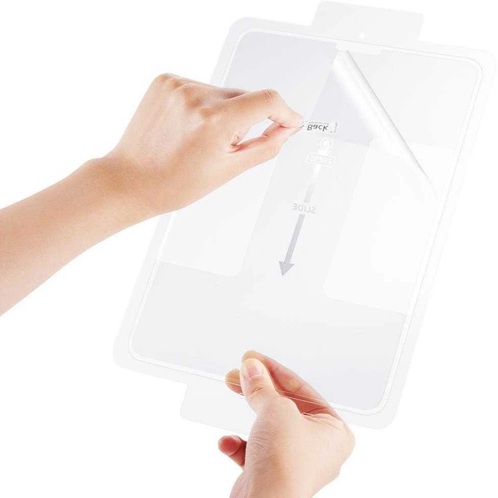 Ekrano apsauga Spigen „EZ FIT” iPad Air 4 / 5 / iPad Pro 11 skaidri