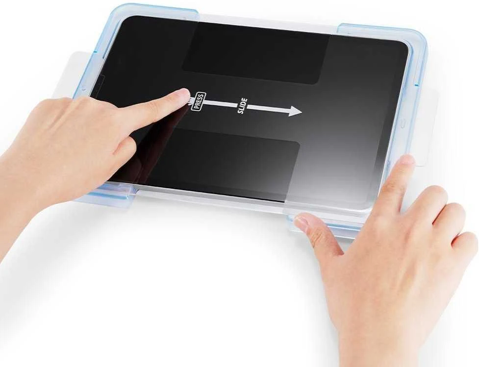 Ekrano apsauga Spigen „EZ FIT” Apple iPad Air 4 / 5 / Apple iPad Pro 11 skaidrus
