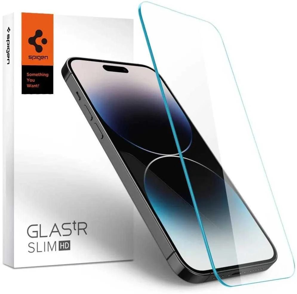 Apsauginis stiklas Spigen GLAS.TR SLIM Apple iPhone 14 Pro Max