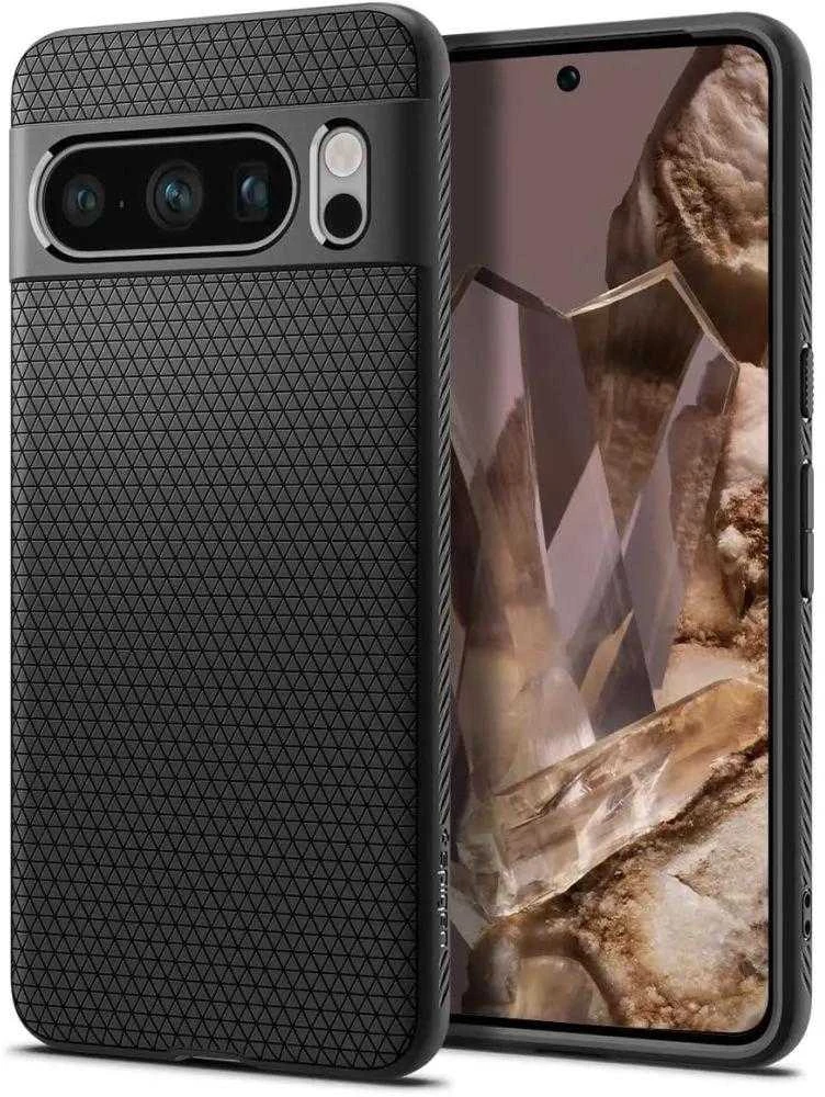 Spigen Liquid Air dėklas skirtas Google Pixel 8 Pro, spalva - Matte Black