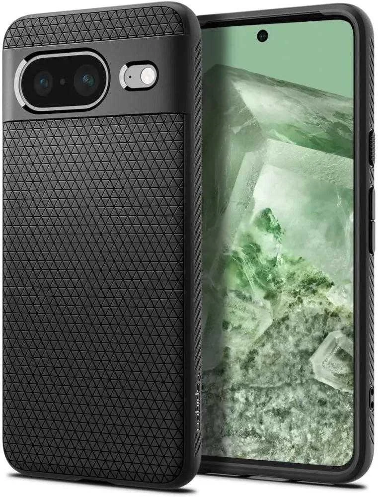 Spigen Liquid Air dėklas skirtas Google Pixel 8, spalva - Matte Black