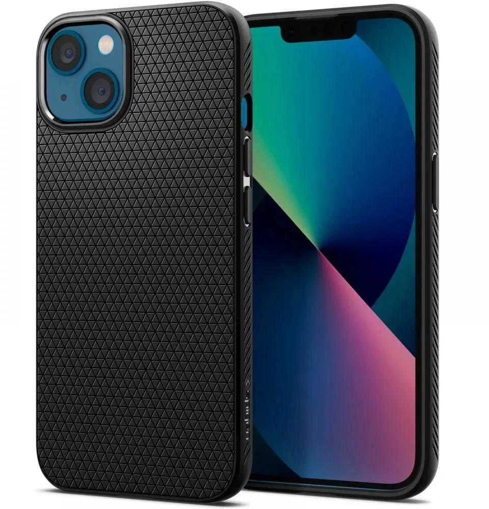 Spigen Liquid Air dėklas skirtas  Apple iPhone 13 Mini, spalva - Matte Black