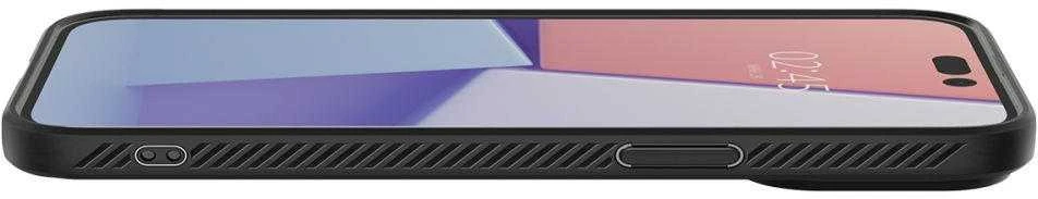 Dėklas SPIGEN LIQUID AIR IPHONE 14 PRO MAX MATTE Juodas
