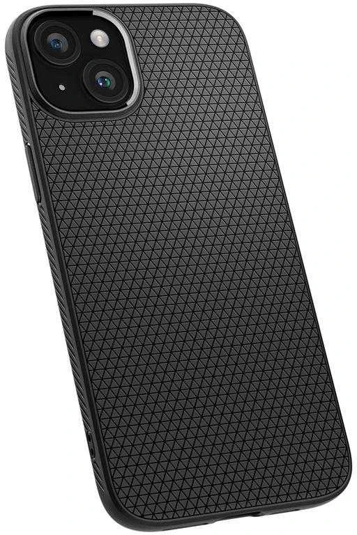 Dėklas SPIGEN LIQUID AIR IPHONE 15+ Juodas