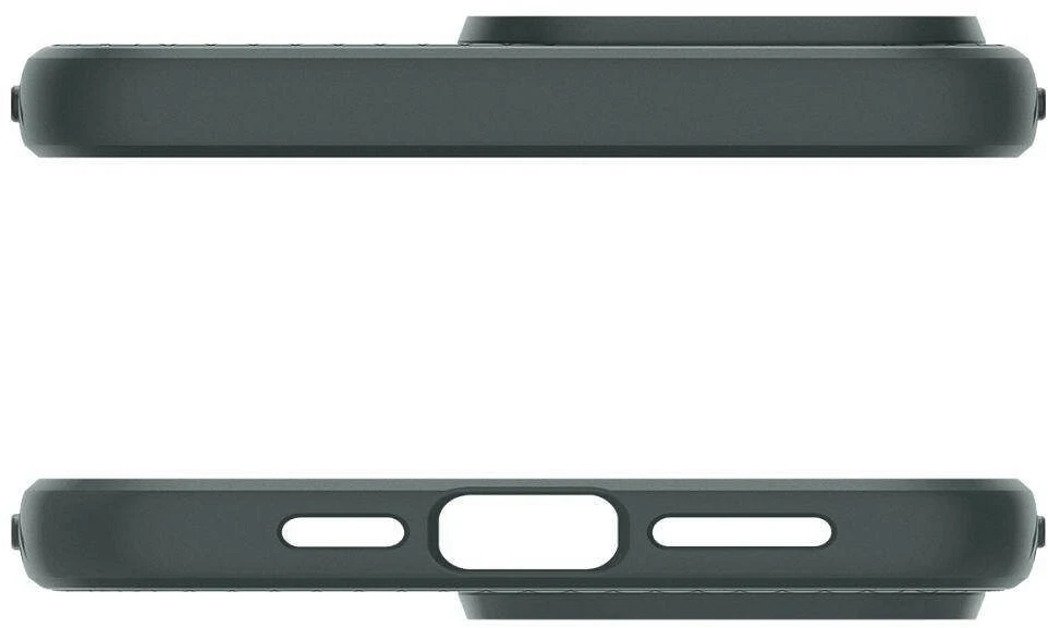 Spigen Liquid Air iPhone 16 Pro Max – dėklas telefonui žalios spalvos
