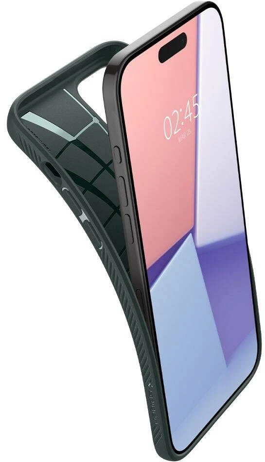 Spigen Liquid Air Apple iPhone 16 Pro Max – dėklas telefonui žalios spalvos