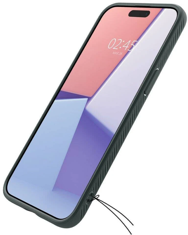 Spigen Liquid Air Apple iPhone 16 Pro Max – dėklas telefonui žalios spalvos