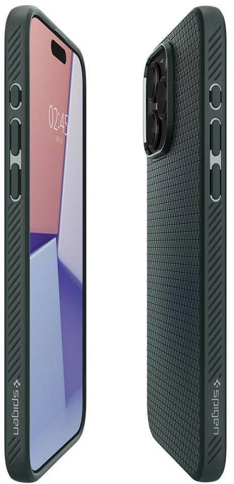 Spigen Liquid Air Apple iPhone 16 Pro Max – dėklas telefonui žalios spalvos